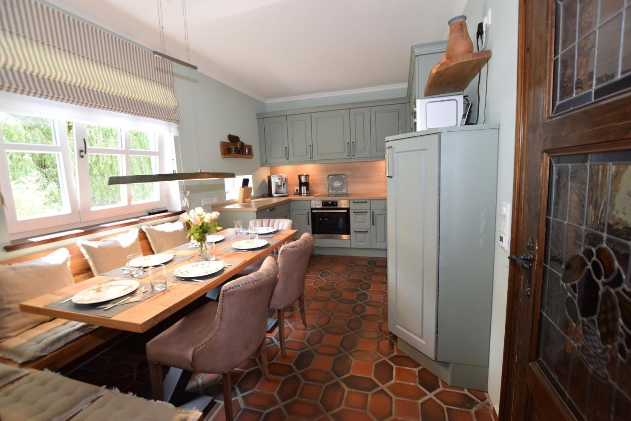Landhaus Hideaway Mit Aussenpool, Sauna Und Kamin Bosau Εξωτερικό φωτογραφία